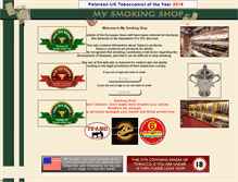 Tablet Screenshot of mysmokingshop.co.uk